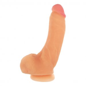 Girthy George has the perfect cock to fulfill all of your big-dick fantasies. There is no going back to your old boring toys again after you experience the incredibly lifelike SexFlesh material that makes George feel just like the real thing. He has a firm