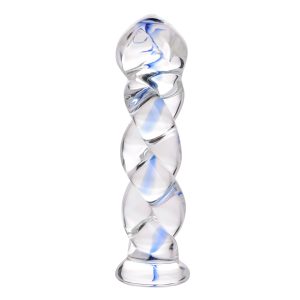 Embrace ecstasy with this erotically twisted dildo The Soma Twisted Dildo has a twisted shaft that enlarges toward the top for amplified stimulation and features a modestly curved tip for tempting the G-spot. Soma is beautiful on the inside as well