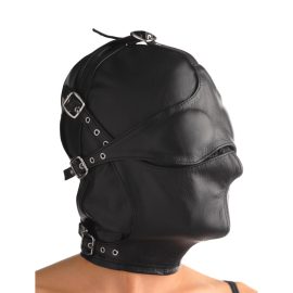 This versatile hood offers many different sensory deprivation options for a wide variety of play for you and your partner. A full hood of soft