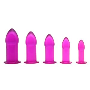 This well-formed set of gratifying anal dilators has everything you need for all sorts of anal play