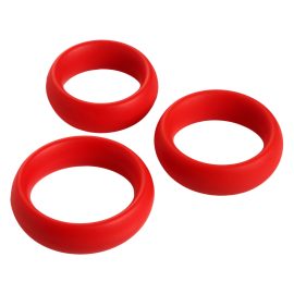 Want to pound your partner like a porn star? This set of 3 silicone cock rings is perfect for making the most of your manhood By regulating blood flow