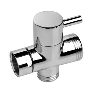 The CleanStream Diverter Switch allows you to control the flow of water to your cleansing hose and shower head with a simple flip of a switch. Installs easily