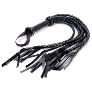 Make an impact in your next play session Your partner who loves a little pain with their pleasure will love the sting of this flogger each time it lands on their tender flesh. Take a firm grip on the thick
