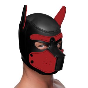 Transform into your K9 alter ego with the perfect puppy hood. Made of super soft and stretchy neoprene