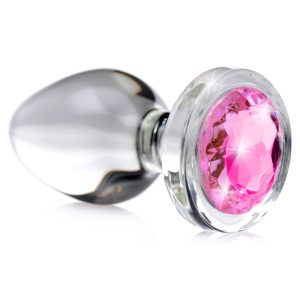 Adorn your derriere with a dazzling gem! These glassy Booty Sparks anal plugs are crystal clear and super smooth to provide a solid texture just for your backdoor. Perfect for warming up your hole for further pleasure
