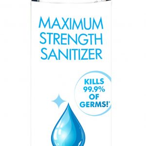 CleanStream Maximum Strength Sanitizer 8oz. is great for use on hands or toys. Kills more than 99.99% of most common germs that may make you sick. Drug Facts: Active ingredient: Isopropyl Alcohol 70% ..................Antimicrobial  Use:	Hand sanitizer to help reduce bacteria on the skin  Warnings Flammable. Keep away from fire or flame. This product is intended for external use only. When using this product