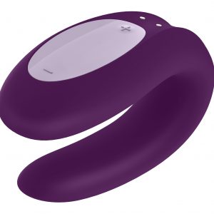 Take your intercourse to the next level! The Satisfyer Double Joy is purpose built for enhancing the penis-in-vagina experience - the horseshoe shape vibrates on the g-spot