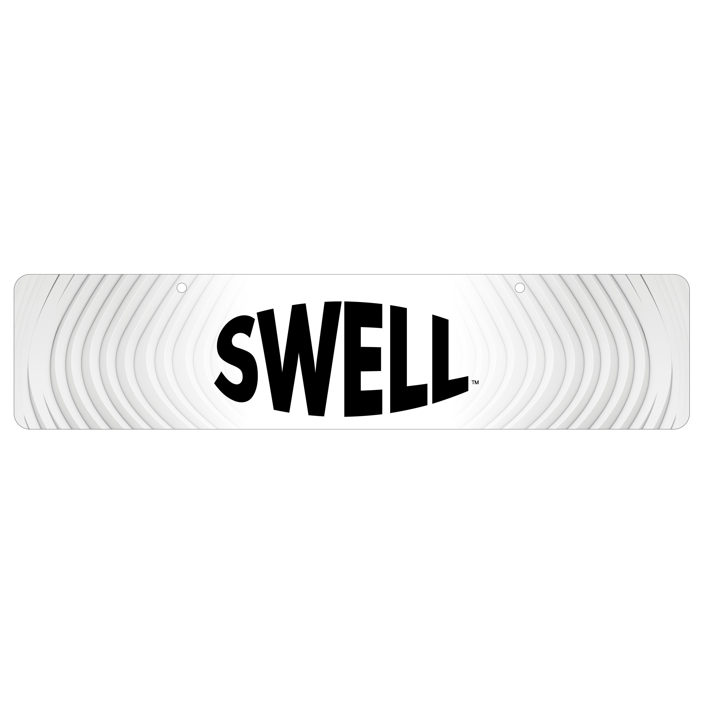 Cap off your Swell display with an attractive and functional planogram banner. Printed on heavy cardstock