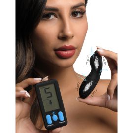 With this two-in-one e-stim and vibrating panty vibe you'll be moaning in ecstasy! Combining both electrostimulation with powerful
