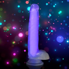 Never lose your dildo in the dark or fumble your way to your dong! This colorful