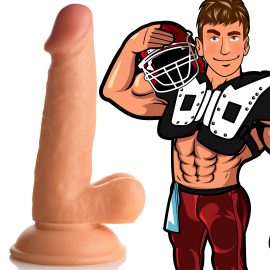 Score every time with Football Frank! He's got the perfect shape and size to deliver a game winning touchdown. His realistic looking head