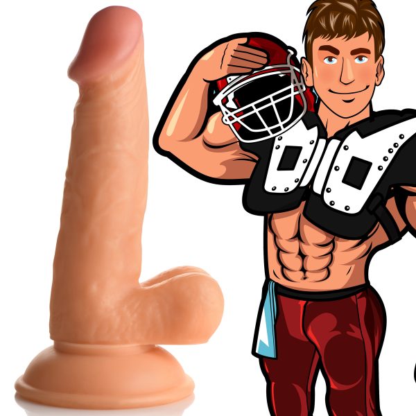 Score every time with Football Frank! He's got the perfect shape and size to deliver a game winning touchdown. His realistic looking head
