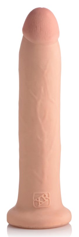 Your wish has come true with 11 inches of solid cock This beautiful dildo will deliver orgasmic ecstasy with its precise representation of a big